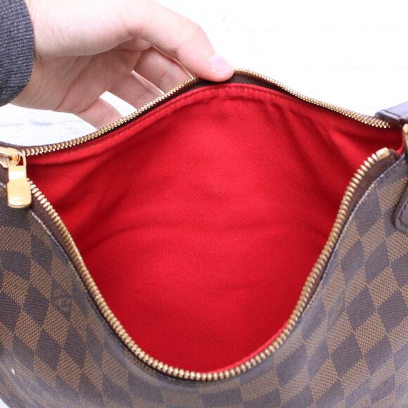 Louis Vuitton Bloomsbury PM Crossbody Damier Ebene Purse Handbag Messenger A2450 - Picture 12 of 12